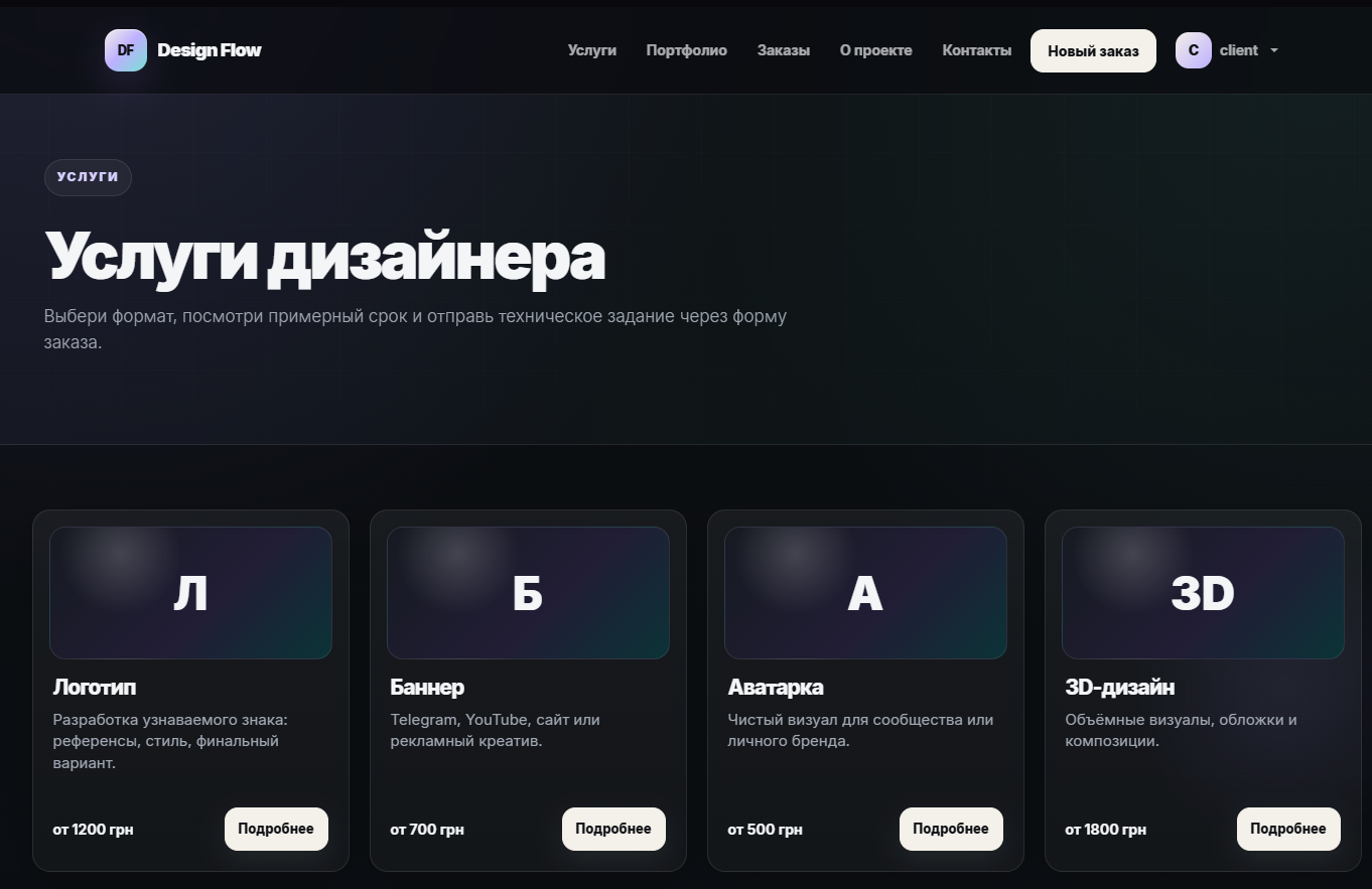 Послуги DesignFlow